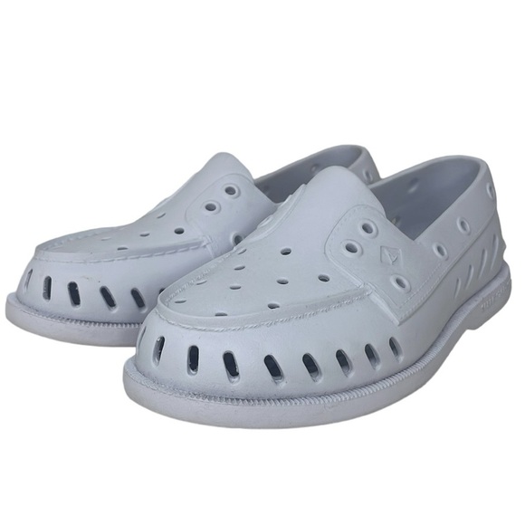 Sperry Top-Sider Shoes Women's 7 White Authentic Original Float Boat Non-Marking - Picture 1 of 13